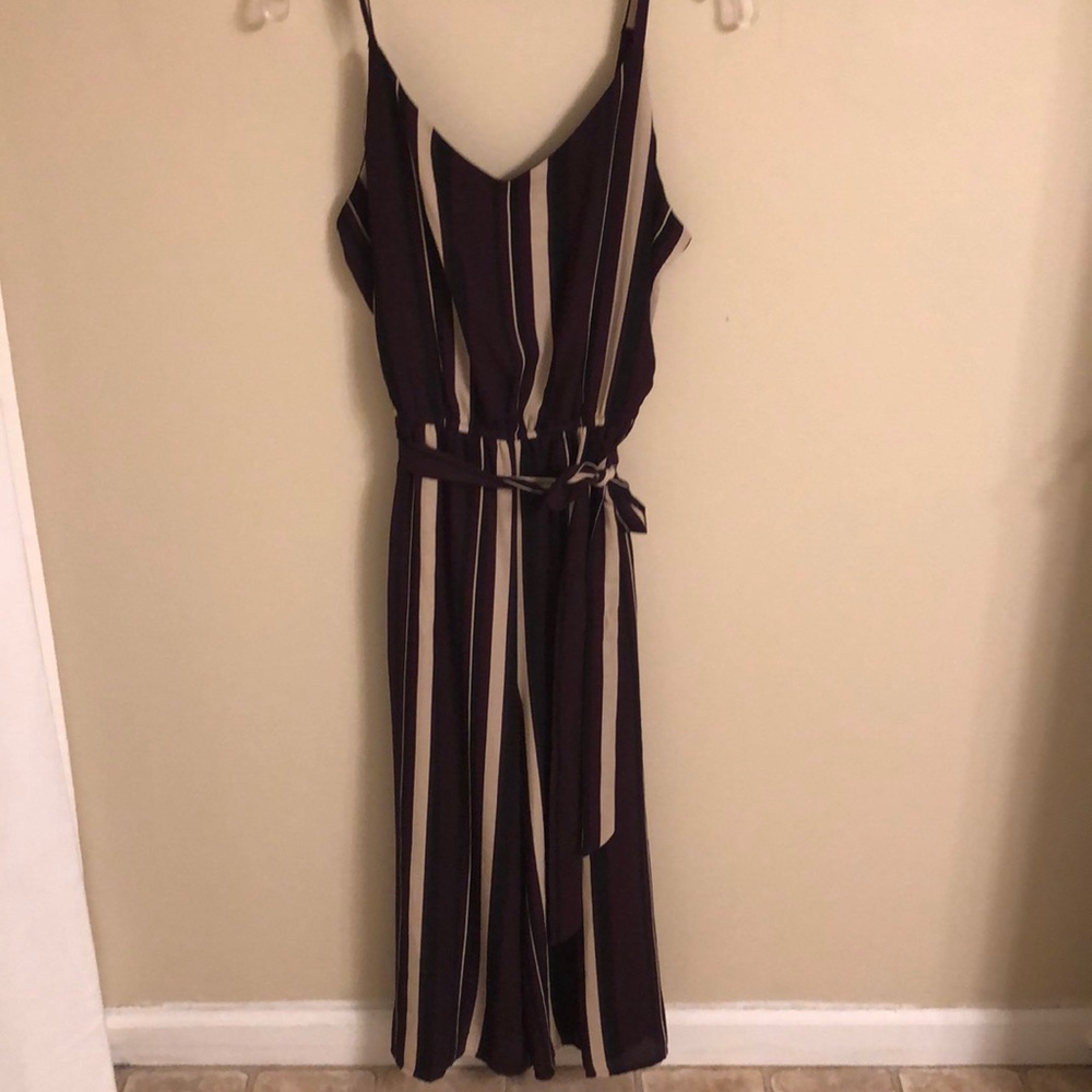Striped romper